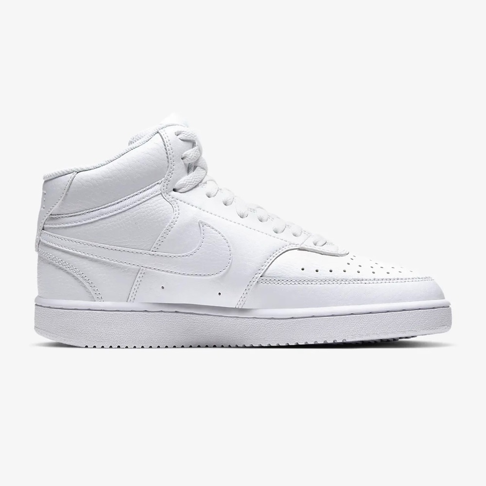 Nike Court Vision Mid Triple White WOMEN 6.5